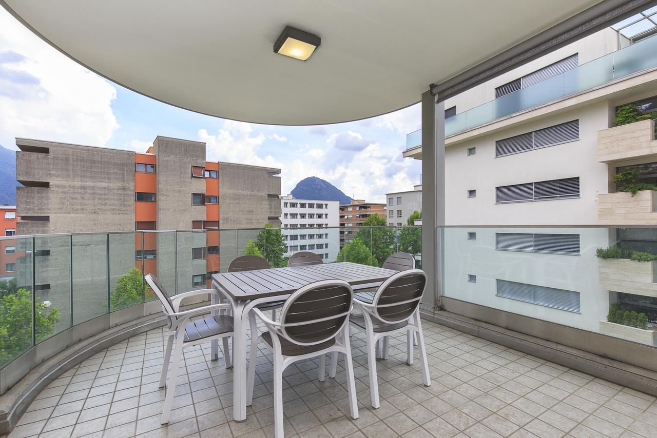 Prestige Apartments By Quokka 360 - Spacious Flats With Terraces ลูกาโน ภายนอก รูปภาพ